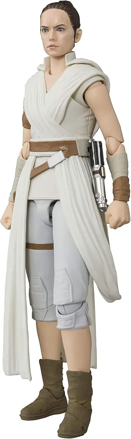 Tamashii Nations Star Wars Rey and D-O Figure PVC ABS 5.7 Inch
