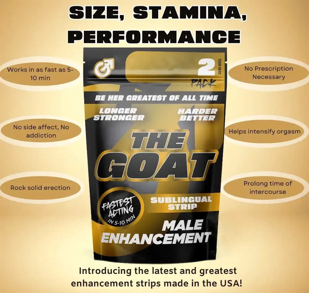 The GOAT Male Enhancement Sublingual Strip - Image 2