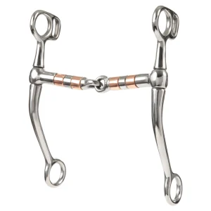 Tom Thumb Bit, 5" Roller Mouth, Stainless Steel