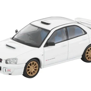 Tomytec 1/64 Scale Subaru Impreza WRX STI Spec C 2003 White Model