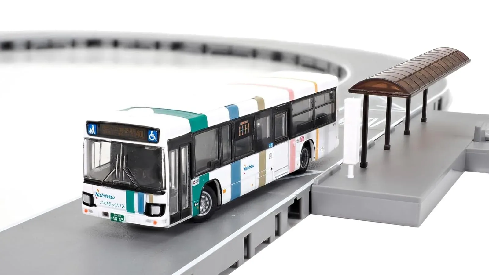 Tomytec Bus Collection Running System Set A5 Isuzu Erga Diorama Supplies