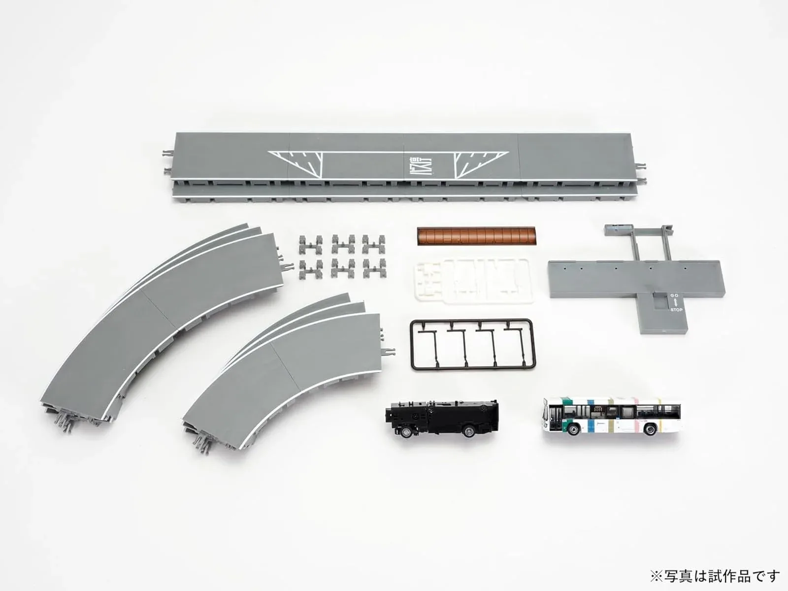 Tomytec Bus Collection Running System Set A5 Isuzu Erga Diorama Supplies - Image 2