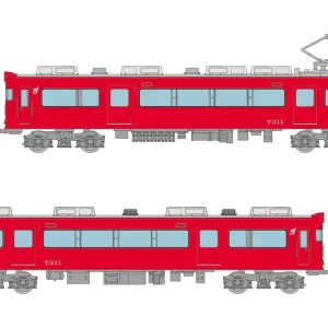 Tomytec Railway Collection Nagoya 7300 Series 2-Car Set Diorama Supplies 336679