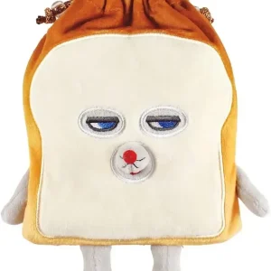 T'S Factory Bread Thief Plush Drawstring Bag Small Organizer