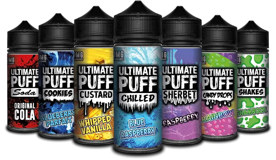 Ultimate Puff E-Liquid Vape Juice 0mg 100ml