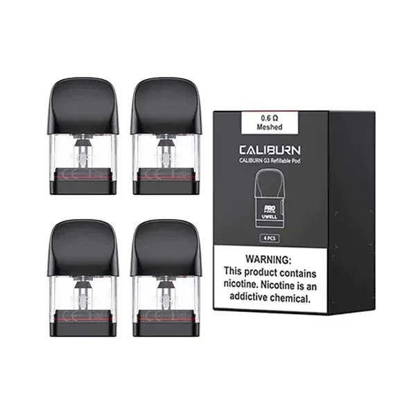 Uwell Caliburn G3 Replacement Pods – Pack of 4
