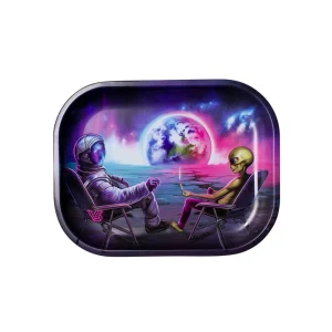 V Syndicate Blunt Orbit Metal Rolling Tray