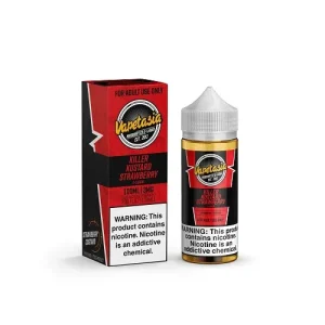 Vapetasia Killer Kustard Strawberry 100ml Vape Juice - 6mg