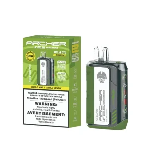 VAPMOD Archer V2.5 Disposable Vape- Double Mint| Vape Cloud Canada