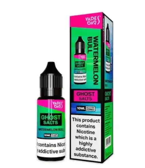 Watermelon Bull Ghost Nic Salts Vape Bars