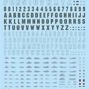 Wave X Decal - 4 Pack Dark Gray Durable Custom Stickers