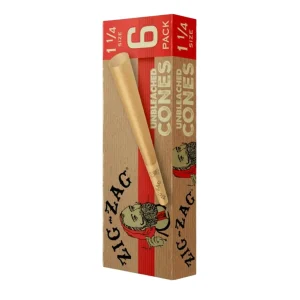 Zig Zag 1-1/4 Cones 1PK-6CT