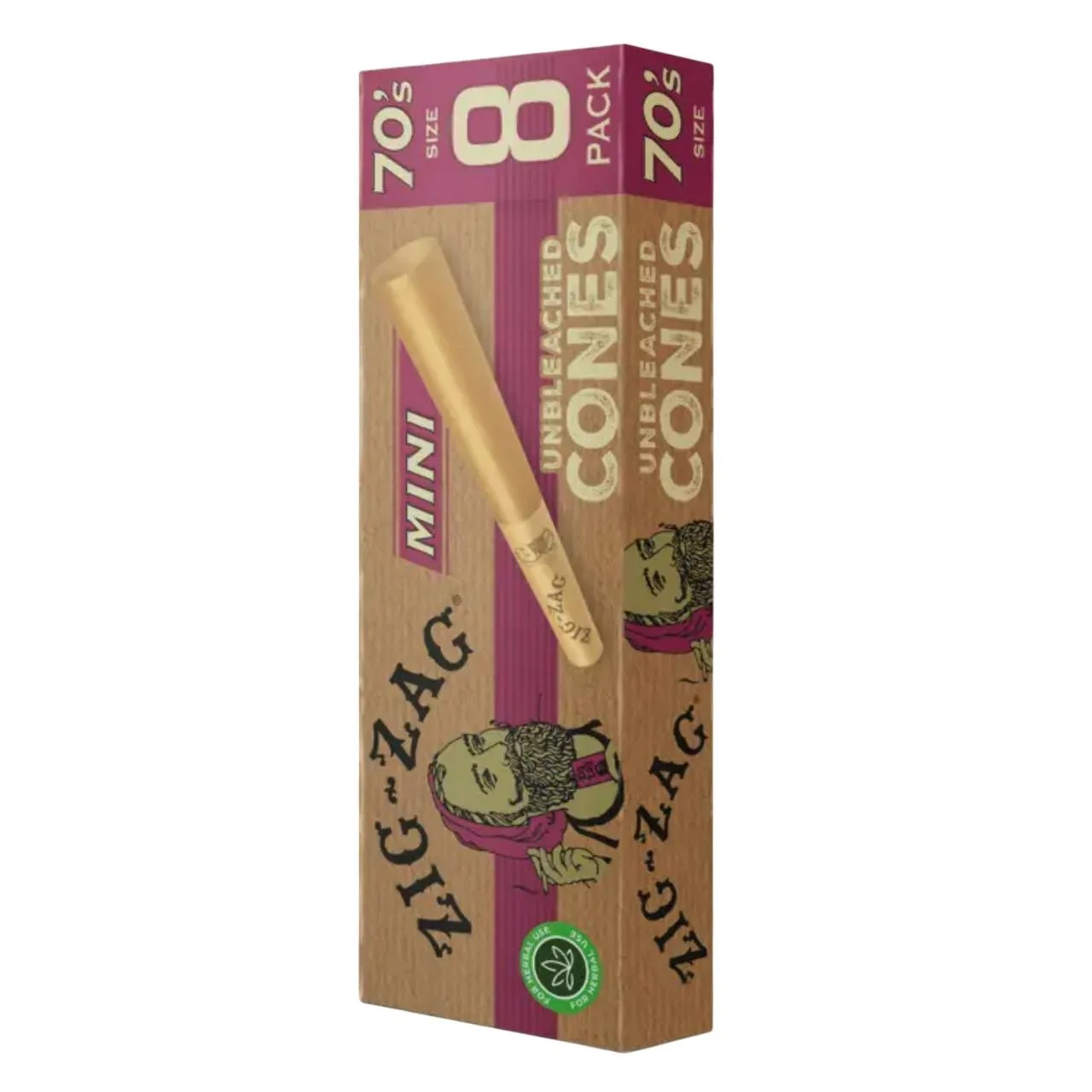 Zig Zag 70MM Cones 1PK-8CT