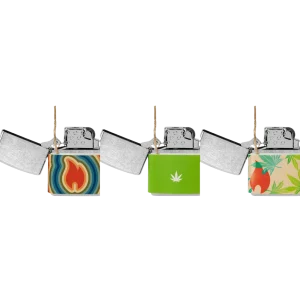 Zippo Hemp Wick Lighter Sleeve - 3 Piece Assorted