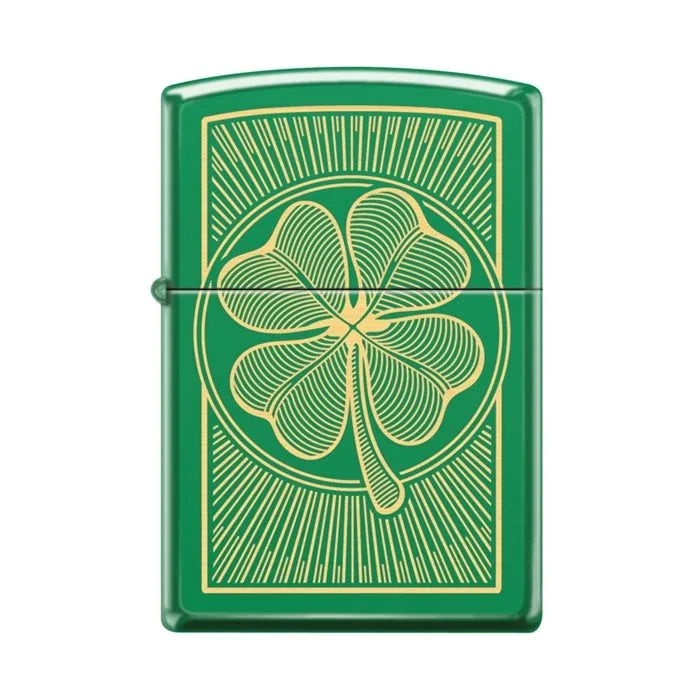 Zippo Lighter - Vintage Shamrock
